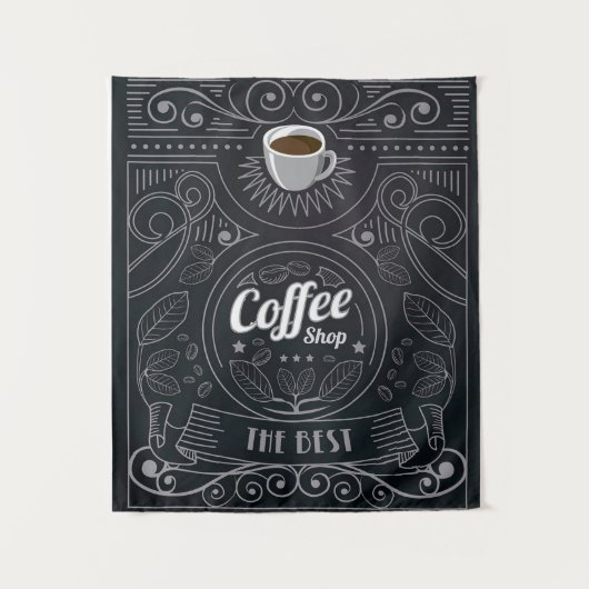 Kaffeeservice Blanket Wandteppich (Vorderseite)