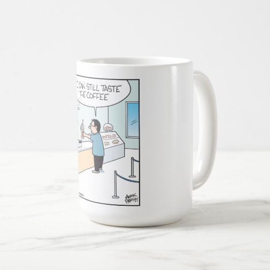 Kaffeesgeschmack Kaffeetasse (VorderseiteRechts)