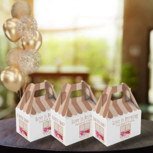 Kaffeeshop-Brautabschiedsparty Geschenkschachtel