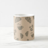 Kaffeeshop Stil Muster Kaffeetasse (Mittel)