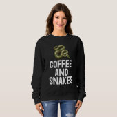 Kaffeesnakes Python Slithering T-Shirts Schlange (Vorne ganz)