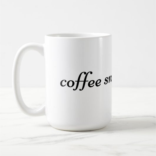 Kaffeesnob-Tasse Kaffeetasse (Links)