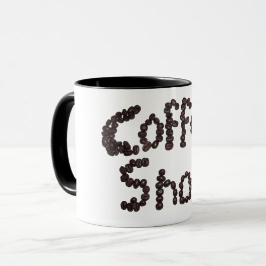 Kaffeesnochen Tasse (Vorderseite Links)