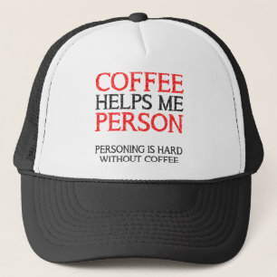 Kaffeespezialist Personalisierte lustige Ball Cap  Truckerkappe