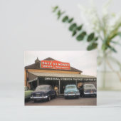 Kaffeestand, New Orleans Card Postkarte (Stehend Vorderseite)