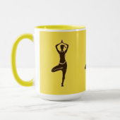 Kaffeestand Yoga Tasse (Links)