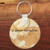 Kaffeestängen Schlüsselanhänger (Vorderseite)