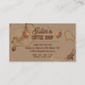 Kaffeestängen Treuekarte (Rückseite)