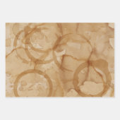 Kaffeesteckpapier Geschenkpapier Set (Vorderseite 3)