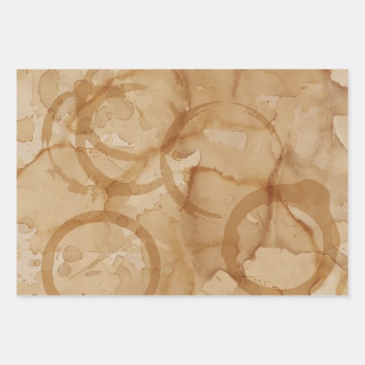 Kaffeesteckpapier Geschenkpapier Set (Vorderseite 3)