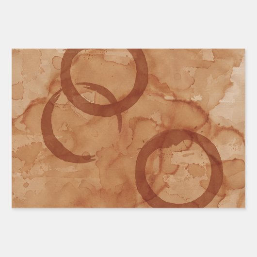 Kaffeesteckpapier Geschenkpapier Set (Vorderseite 2)