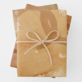 Kaffeesteckpapier Geschenkpapier Set (Beispiel)