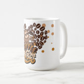 Kaffeestimmung Design Kaffeetasse (VorderseiteRechts)