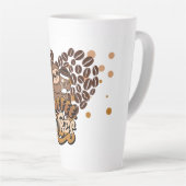 Kaffeestimmung Design Milchtasse (Rechte Ecke)