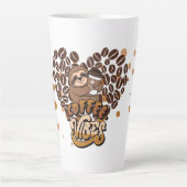 Kaffeestimmung Design Milchtasse (Vorderseite)