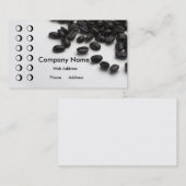 Kaffeestube-Lochkarte Visitenkarte Treuekarte (Vorne/Hinten)