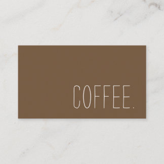 Kaffeestube-Loyalitäts-einfacher Durchschlag Treuekarte