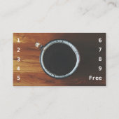 Kaffeestube-Loyalitäts-Visitenkarte Treuekarte (Rückseite)