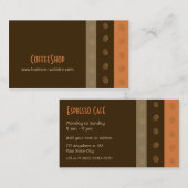 Kaffeestube-Visitenkarte Visitenkarte (Vorne/Hinten)