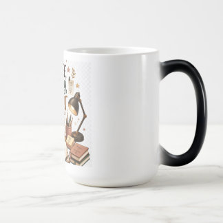 Kaffeestudium Wiederholen Gemütlicher Akademischer Verwandlungstasse