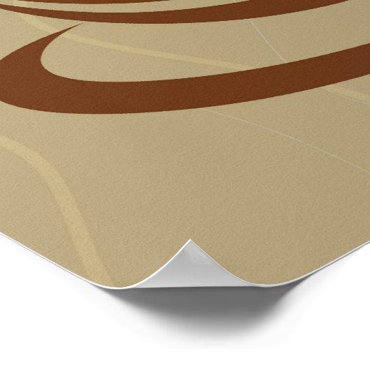 Kaffeestunde Poster (Ecke)