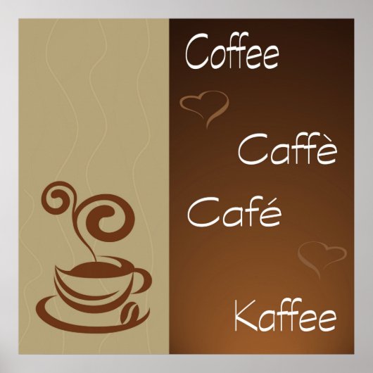 Kaffeestunde Poster (Vorne)