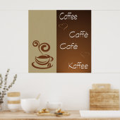 Kaffeestunde Poster (Küche)