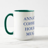 Kaffeestunde Tasse mit Kreuz (Links)