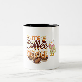 Kaffeestunde zweifarbige tasse