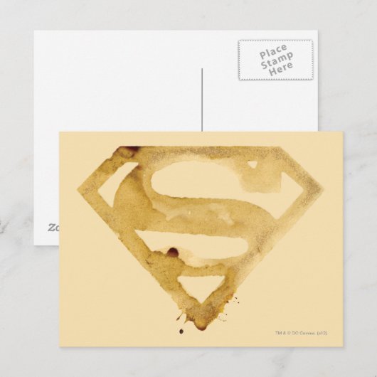 Kaffeesymbol Postkarte (Vorne/Hinten)