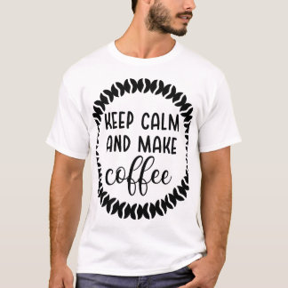 Kaffeet-Shirt, Kaffeeshirt, Kaffeeteeshirt, Kaffee T-Shirt