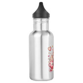 Kaffeetablentengeschenk Edelstahlflasche (Links)