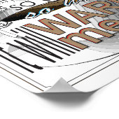 Kaffeetablett Poster (Ecke)