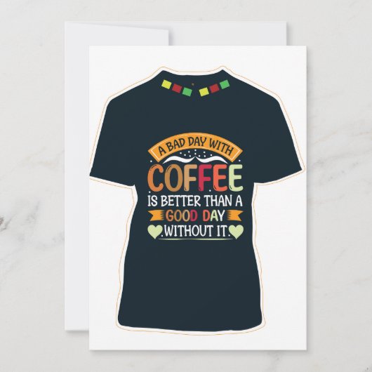Kaffeetag Einladung (Vorderseite)