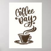 Kaffeetag Poster (Vorne)