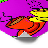 Kaffeetapfett Poster (Ecke)