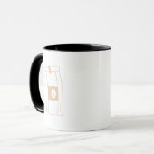 Kaffeetasche Grafik Tasse (Vorderseite Links)