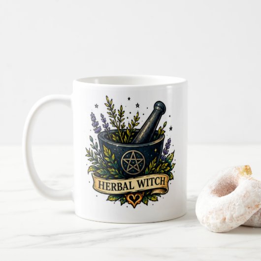Kaffeetasse (Mit Donut)