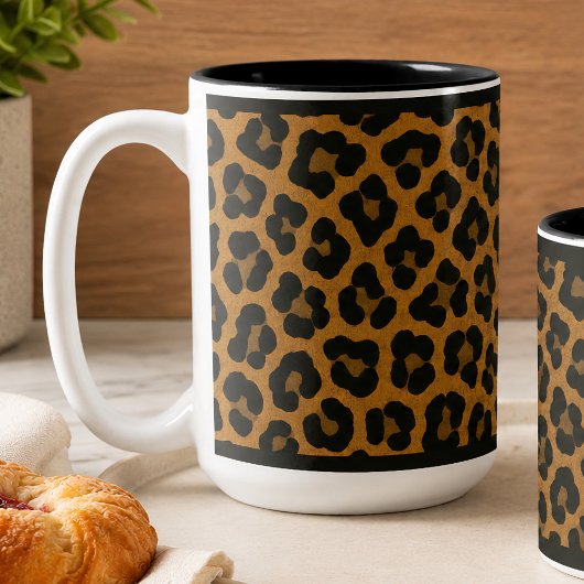 KAFFEETASSE 15 OZ. "LEOPARD"