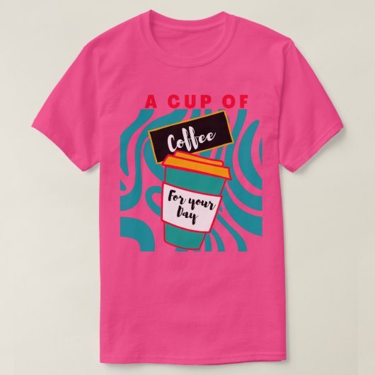 Kaffeetasse 1 T-Shirt (Design vorne)