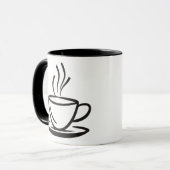 Kaffeetasse-Abbildung. II Tasse (Vorderseite Links)