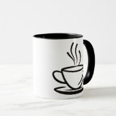 Kaffeetasse-Abbildung. II Tasse (VorderseiteRechts)