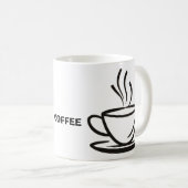 Kaffeetasse-Abbildung. Kaffeetasse (VorderseiteRechts)