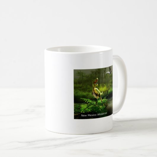 Kaffeetasse Allosaur quetsa (VorderseiteRechts)