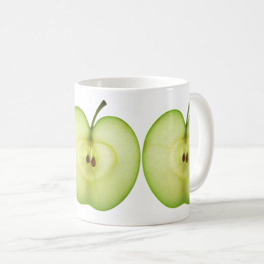 Kaffeetasse - Apfelscheibe (VorderseiteRechts)