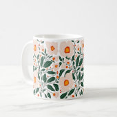 Kaffeetasse Ästhetische Blume (Vorderseite Links)