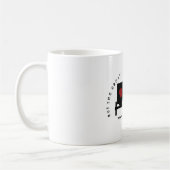 Kaffeetasse aus der Buggy mit Bibelverse (Links)