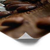 Kaffeetasse aus Keramik Poster (Ecke)