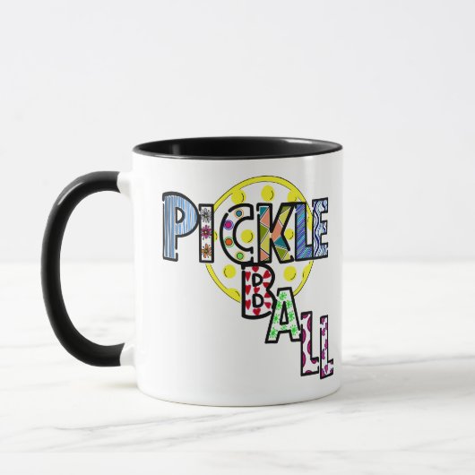 Kaffeetasse aus Pickleball-Tasse (Links)