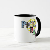 Kaffeetasse aus Pickleball-Tasse (VorderseiteRechts)